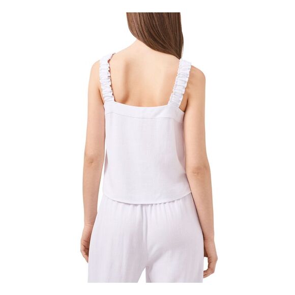 RILEY&RAE Womens White Tank Top M - Picture 2 of 4